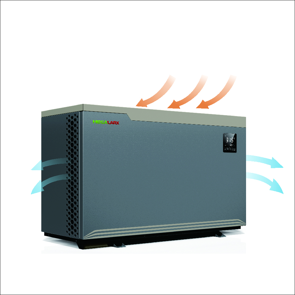 Compact Type Residential Inverter Pool Heat Pump For Sauna
