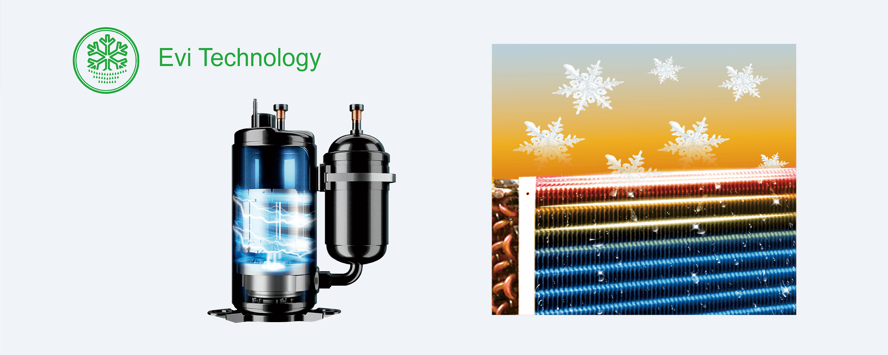 Full Inverter Evi Air To Water House Heating Heat Pump Monobloc Type ...