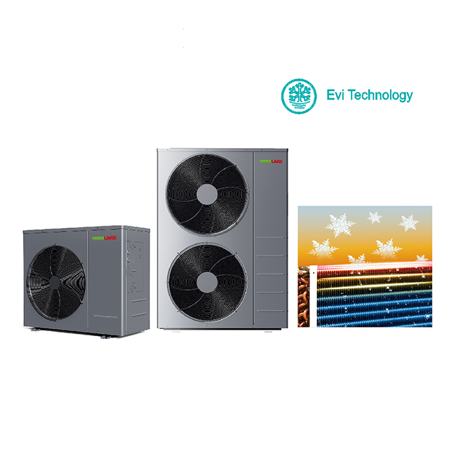 Full Inverter Evi Air To Water House Heating Heat Pump Monobloc Type ...